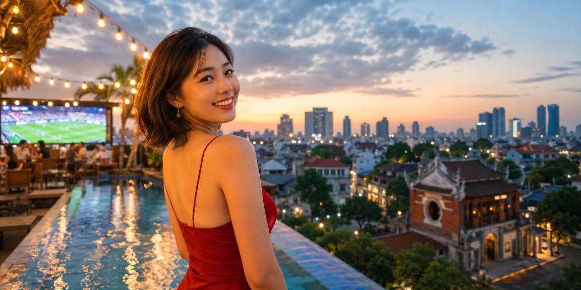 Người dùng Hà Nội xem phân tích thể thao trên giao diện di động