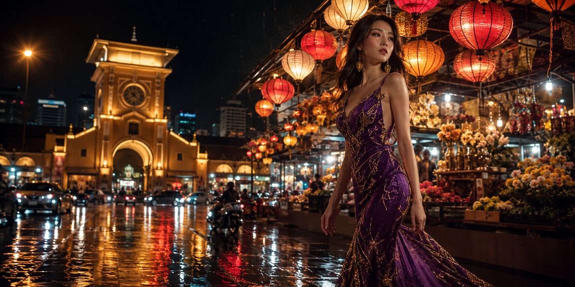 Người dùng TP Hồ Chí Minh xem bắn cá trong không khí chợ đêm